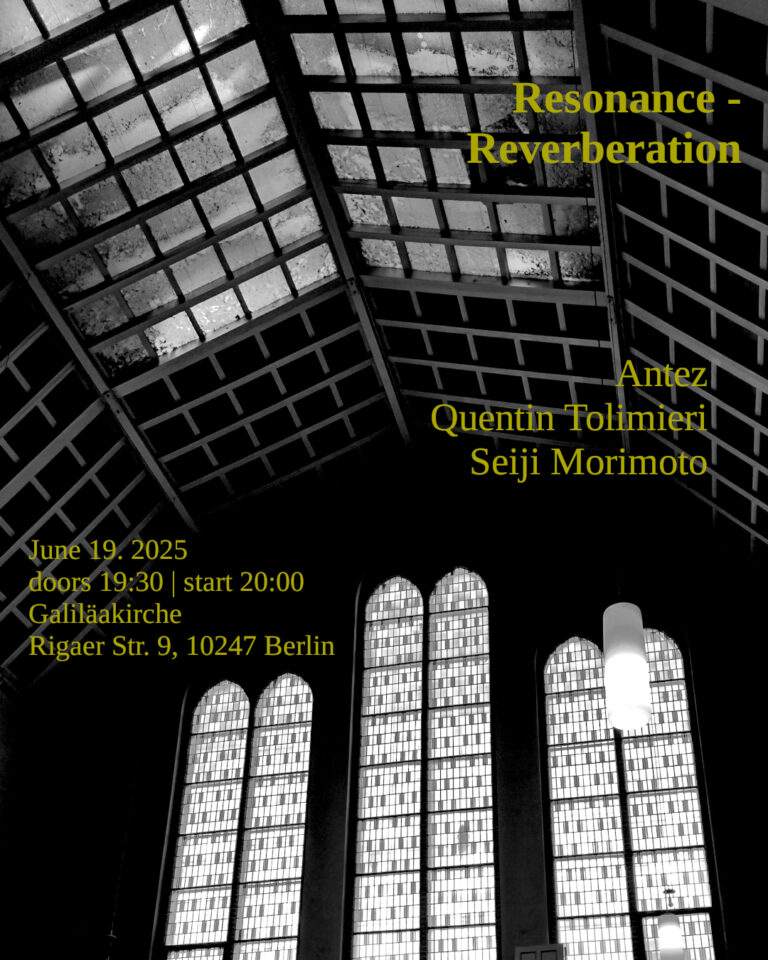 The Reverberation Reception Resonance - Reverberation - Galilรคakirche