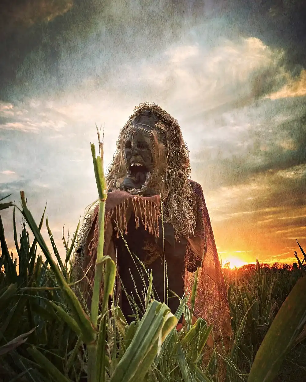 Ak'chamel in Cornfield