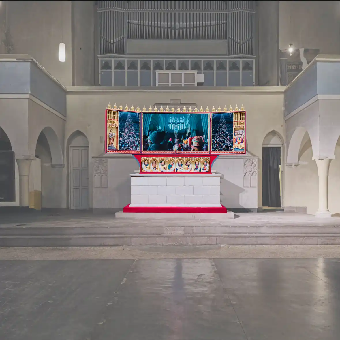 Montage_IN NOMINE PATRIS_Galilläakirche_0146