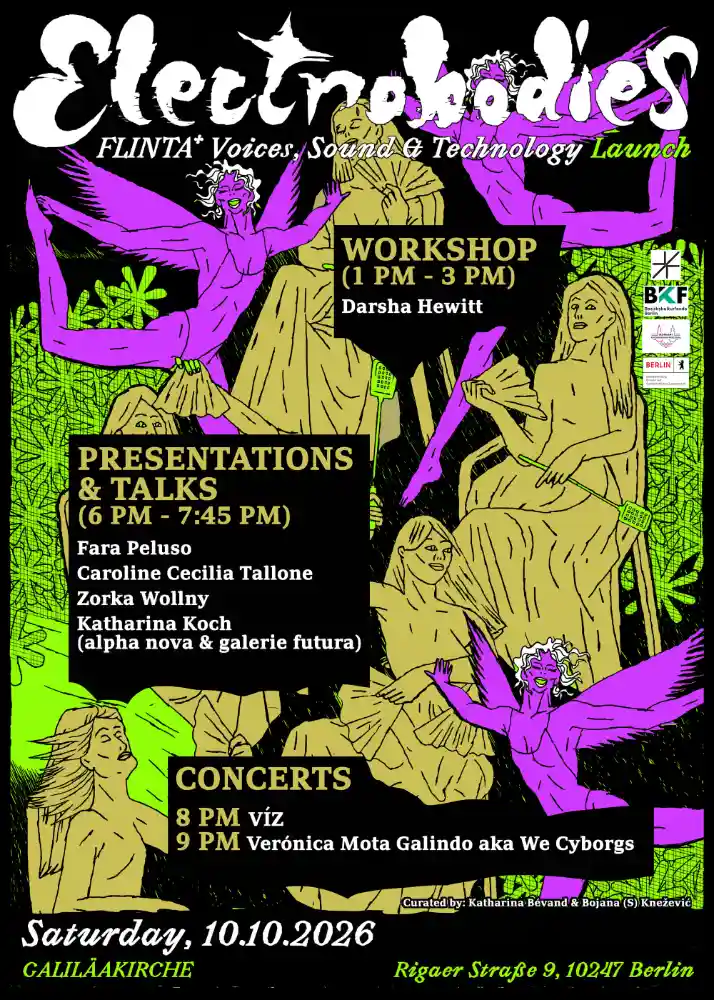 Electrobodies: Launch – FLINTA* Voices, Sound & Technology